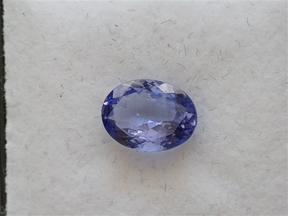 Pietra certificata Zorzan Gioielli in Tanzanite Tanzanite 0.90 Ct TNZO.090 - TNZO.090